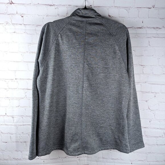 Kirkland Signature Gray Heather Zip Jacket Large - Picture 2 of 4